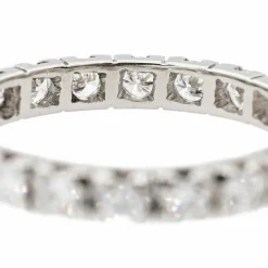 Bague Alliance Platine Diamant