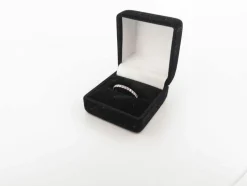 bague alliance t51 pavage complet 30 diamants 0.87ct or jaune 18k