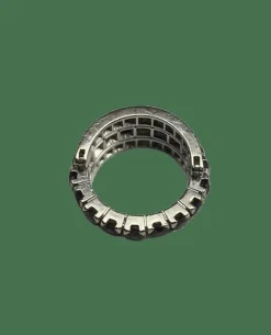 Bague amovible or diamants rubis saphirs