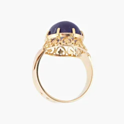 Bague Améthyste cabochon