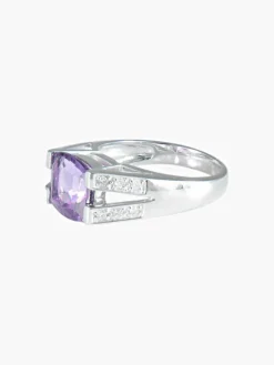Bague Améthyste et Diamants