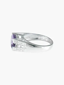 Bague Améthyste et Diamants