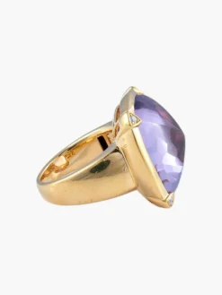 Bague Améthyste et Diamants