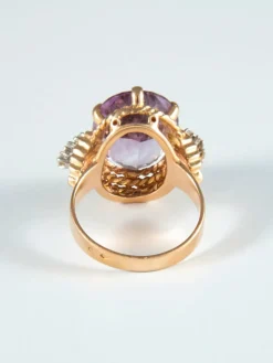 Bague Améthyste et Diamants