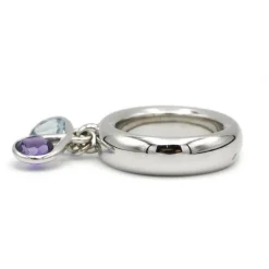 Bague Améthyste et Topaze