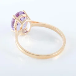 Bague Améthyste ovale