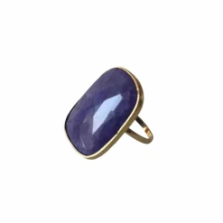Bague Améthyste Plate