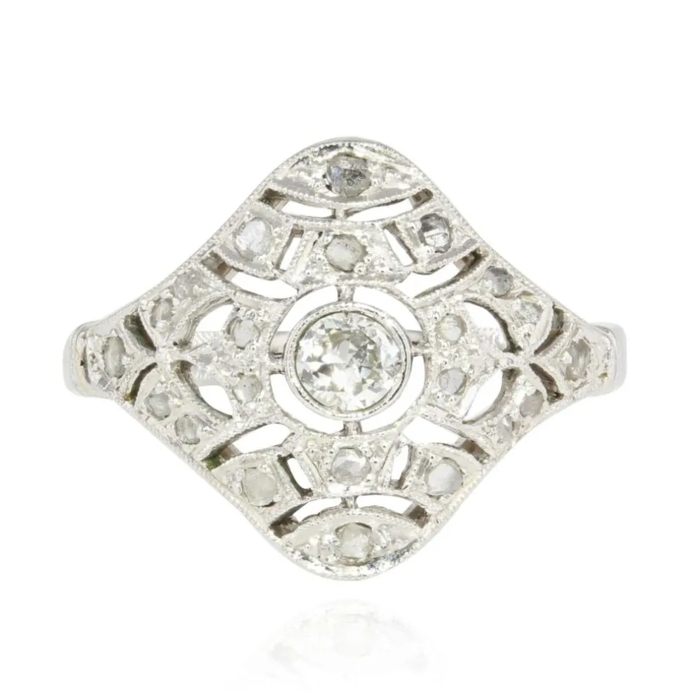 Bague ancienne diamants
