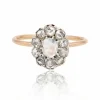 Bague ancienne diamants pompadour
