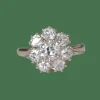 Bague ancienne en diamant de mine