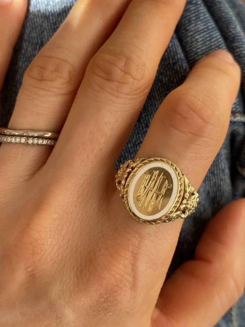 Bague ancienne en or jaune