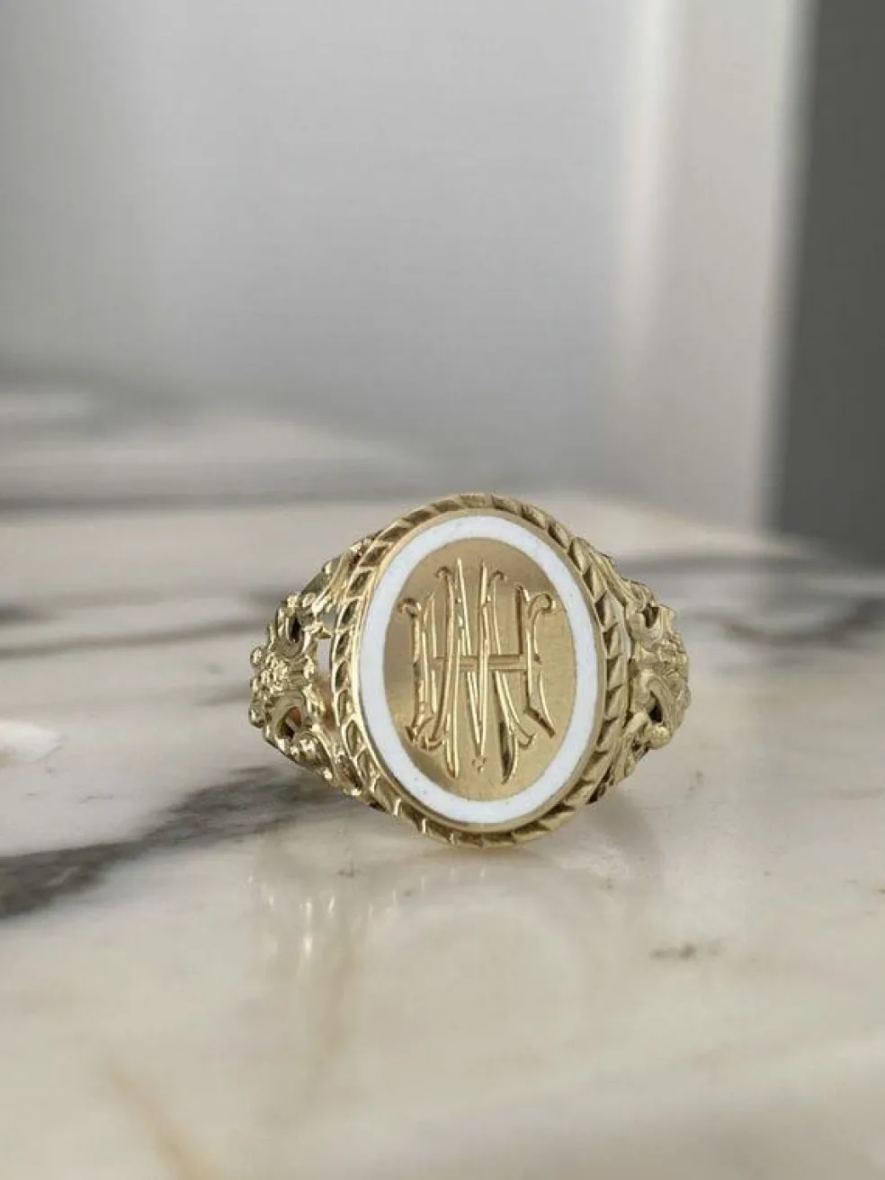 Bague ancienne en or jaune