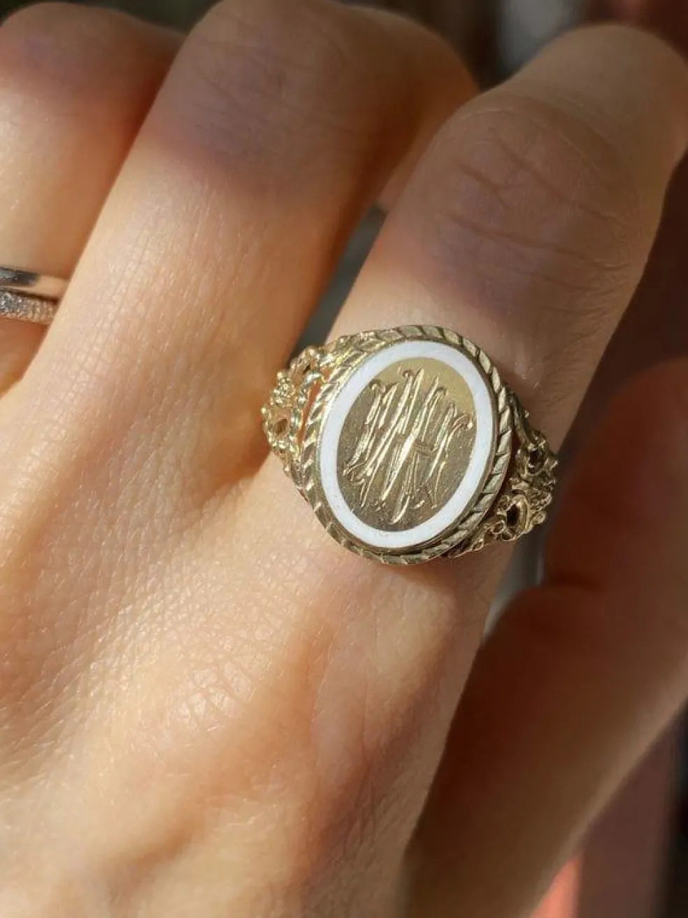Bague ancienne en or jaune