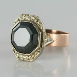 Bague ancienne hématite
