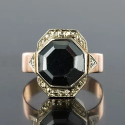 Bague ancienne hématite