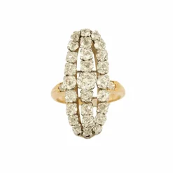 Bague Ancienne Marquise Diamants