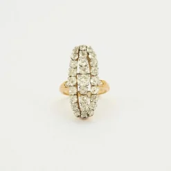 Bague Ancienne Marquise Diamants
