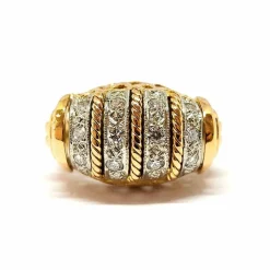 Bague ancienne Or Diamants