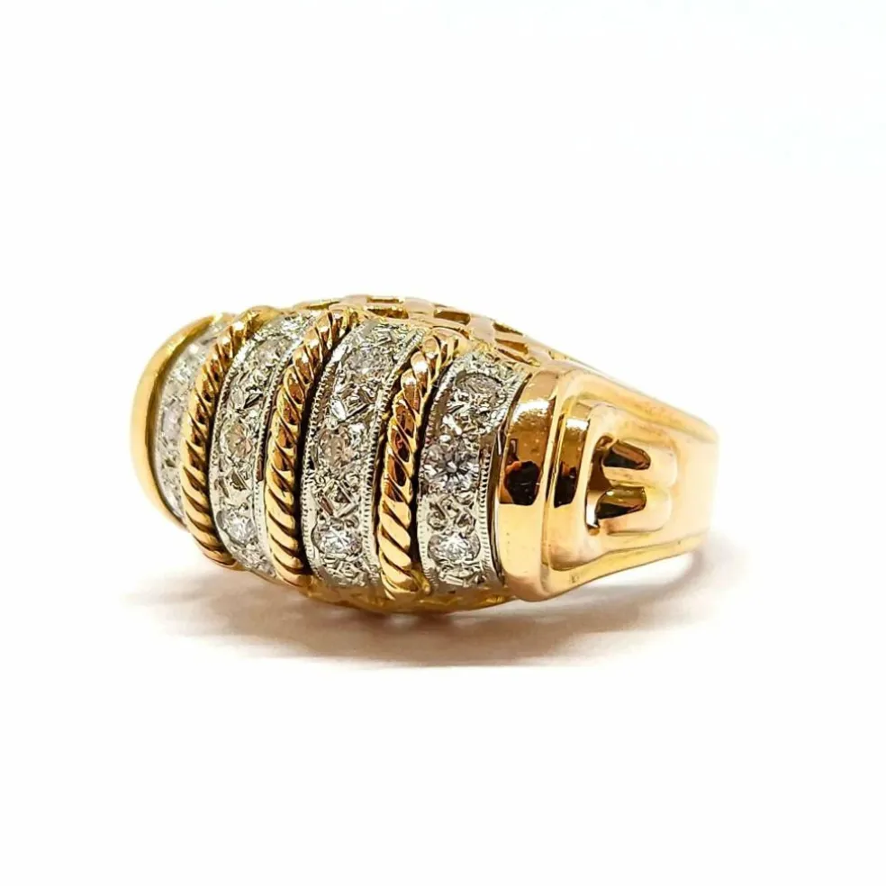 Bague ancienne Or Diamants