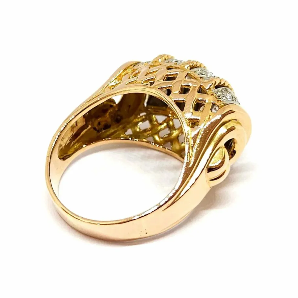 Bague ancienne Or Diamants