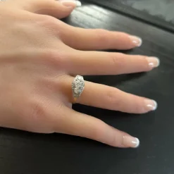 Bague Ancienne Or et Diamants
