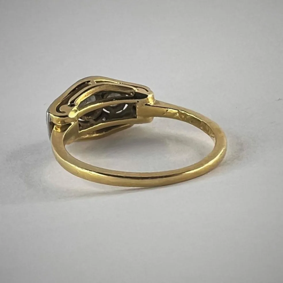 Bague Ancienne Or et Diamants