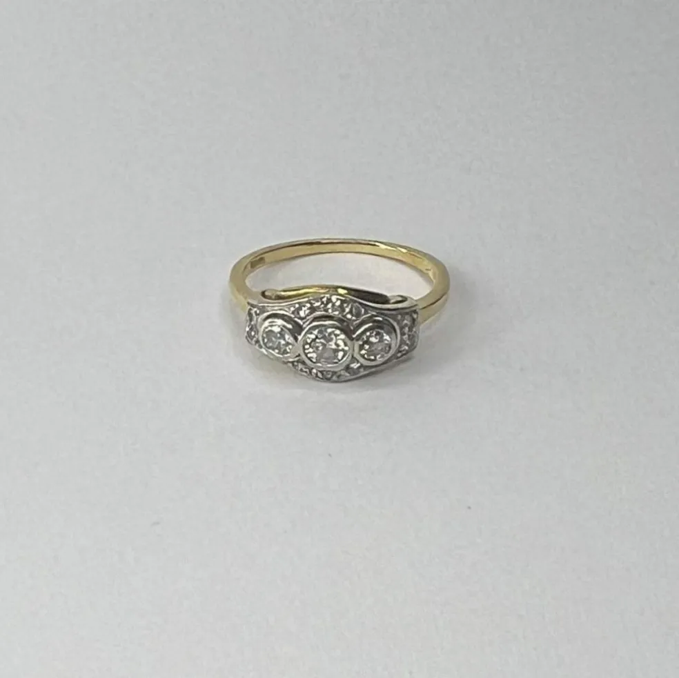 Bague Ancienne Or et Diamants