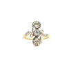 Bague Ancienne Or Jaune Diamants