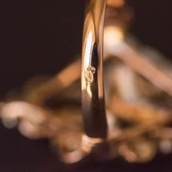 Bague ancienne perles fines or argent