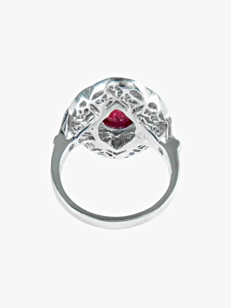 Bague ancienne Rubis et Diamants