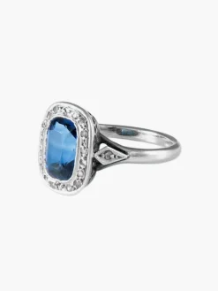 Bague Ancienne Spinelle synthétique