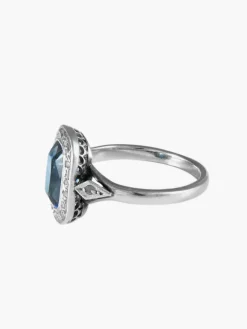 Bague Ancienne Spinelle synthétique