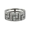 Bague anneau motif grec Diamants