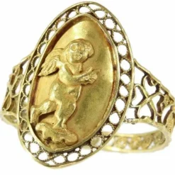 Bague antique en or