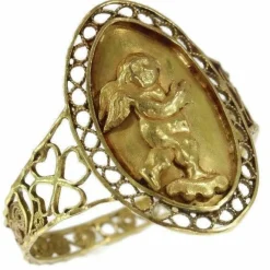 Bague antique en or