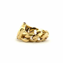 Bague antique or jaune et diamants