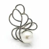 Bague "Araignée" Or blanc Diamants