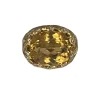 Bague ARFAN or jaune citrine diamants