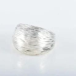 Bague Argent Dôme