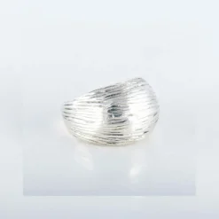 Bague Argent Dôme