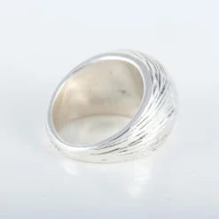 Bague Argent Dôme