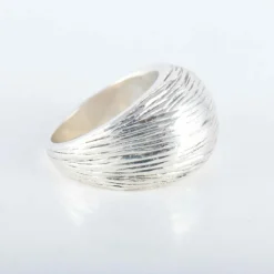 Bague Argent Dôme