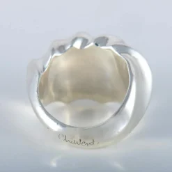 Bague Argent signée Chavent