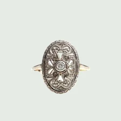 BAGUE ART DÉCO ANNÉES 1930-35