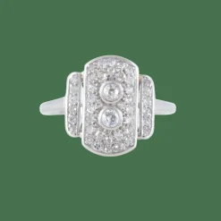 Bague Art Déco Diamants