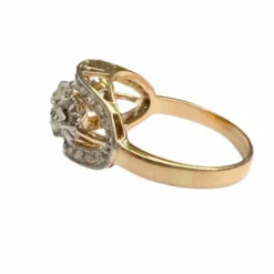 Bague Art Déco diamants