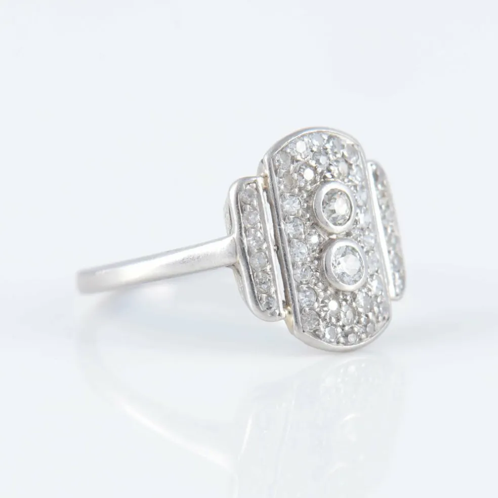 Bague Art Déco Diamants