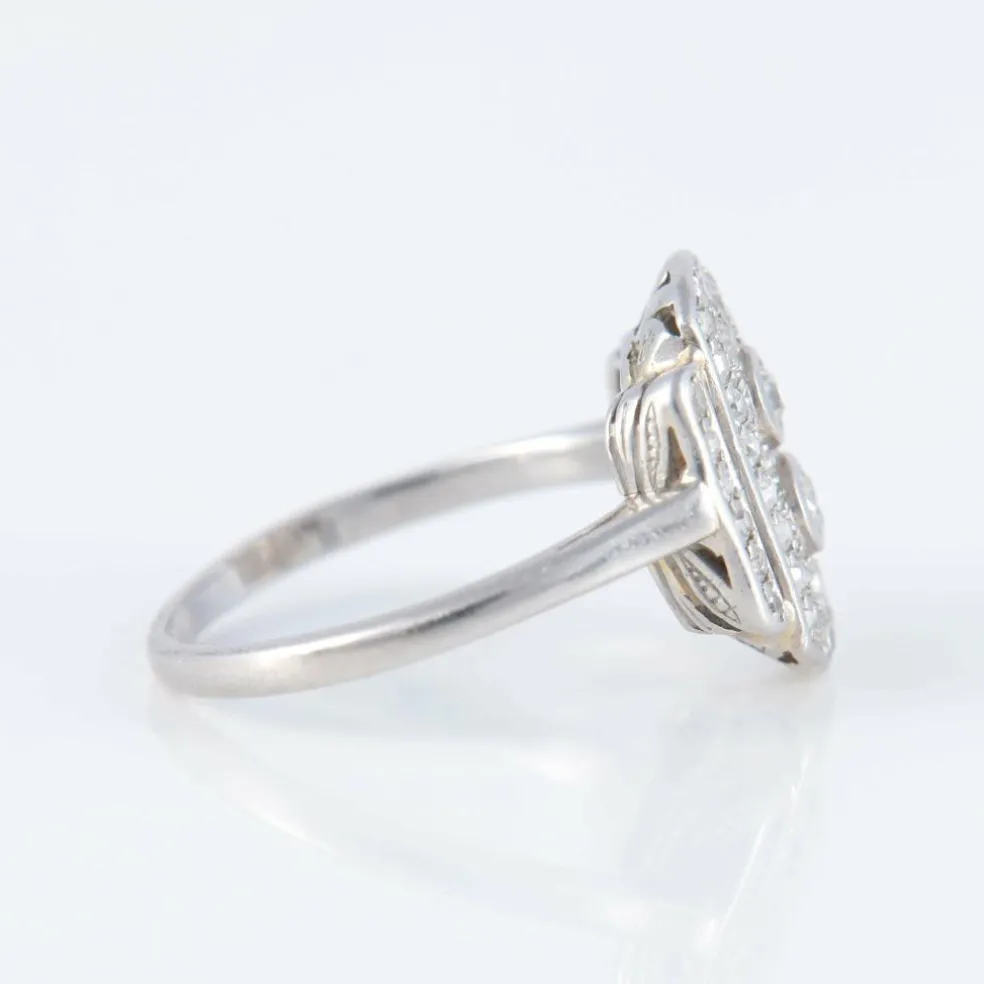 Bague Art Déco Diamants