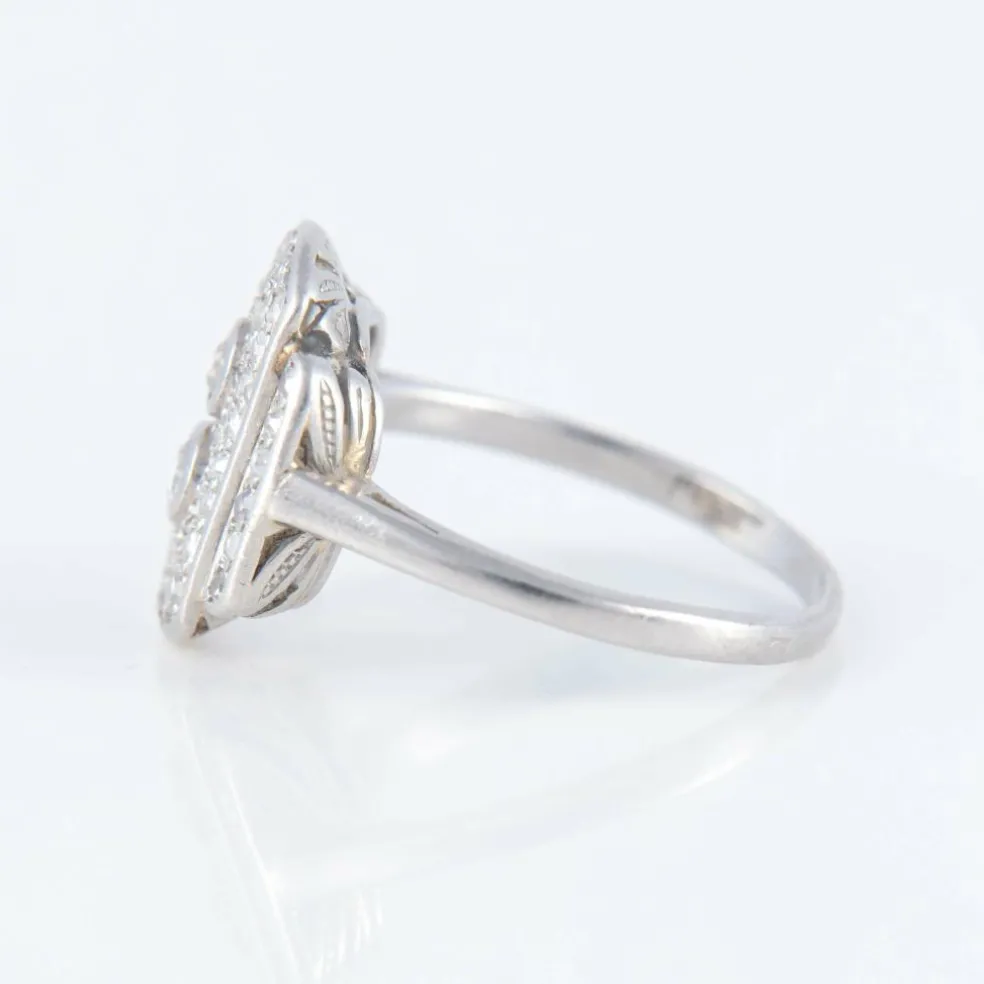 Bague Art Déco Diamants