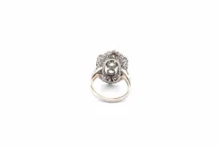 Bague art déco diamants et saphirs